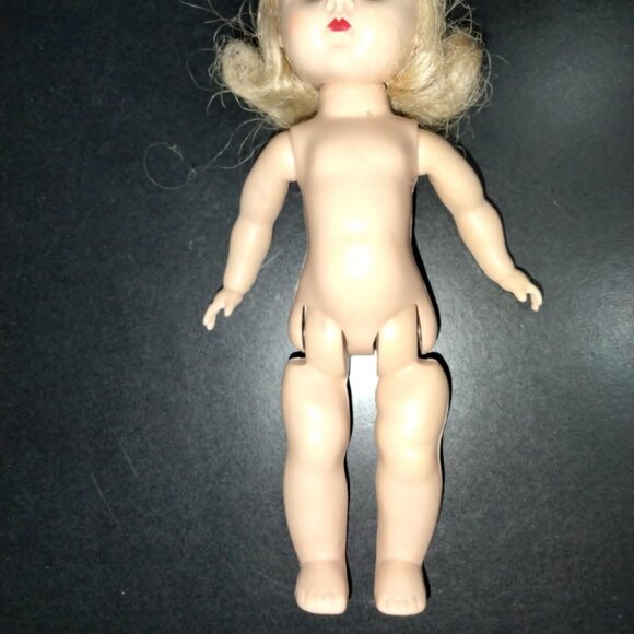 Ginny Doll, 1950s Straight Leg Walker, Stamped on Back - Picture 10 of 13